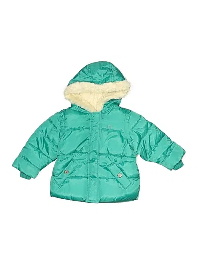 Pre-owned Old Navy Babies' Snow Jacket In Teal
