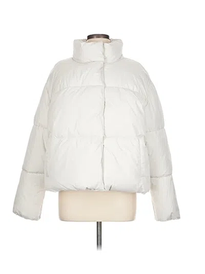 Pre-owned Old Navy Snow Jacket In White