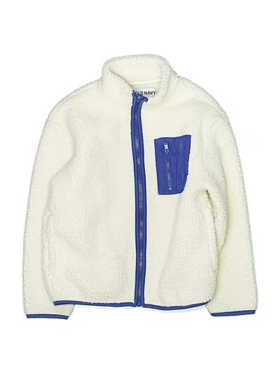 Pre-owned Old Navy Kids' Snow Jacket In White