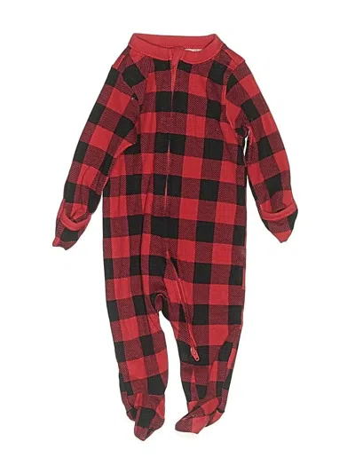 Pre-owned Old Navy Babies' Snow Pants With Bib In Red
