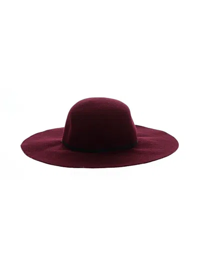 Pre-owned Old Navy Sun Hat In Burgundy