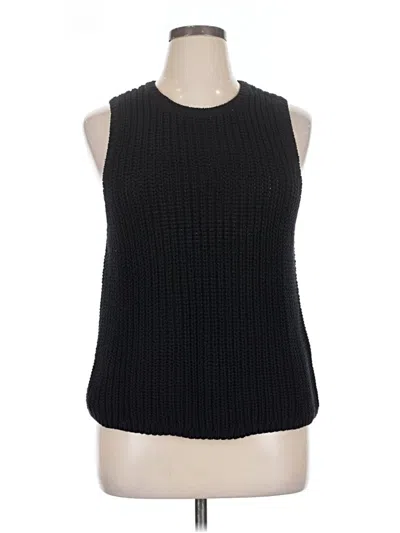 Pre-owned Old Navy Sweater Vest In Black
