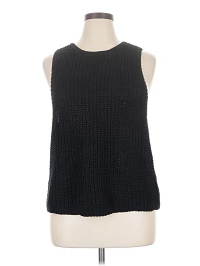 Pre-owned Old Navy Sweater Vest In Black