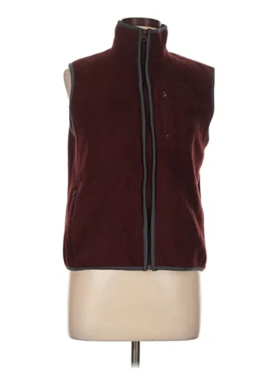 Pre-owned Old Navy Sweater Vest In Burgundy