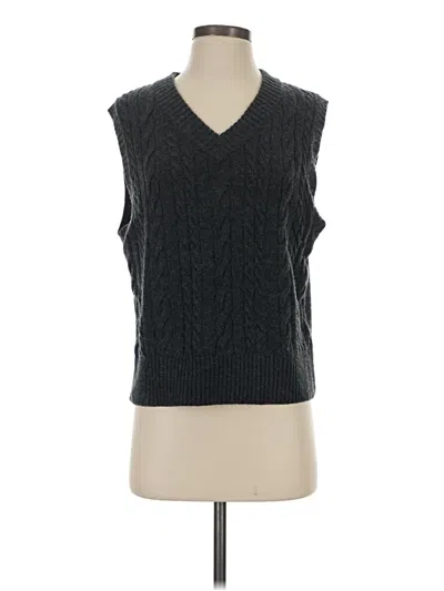 Pre-owned Old Navy Sweater Vest In Gray
