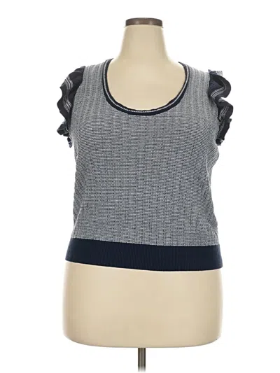 Pre-owned Old Navy Sweater Vest In Gray