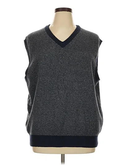 Pre-owned Old Navy Sweater Vest In Gray