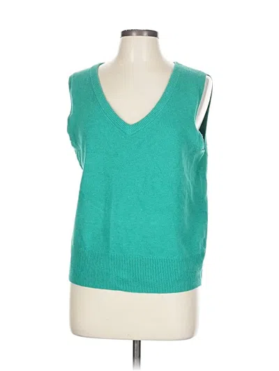 Pre-owned Old Navy Sweater Vest In Green