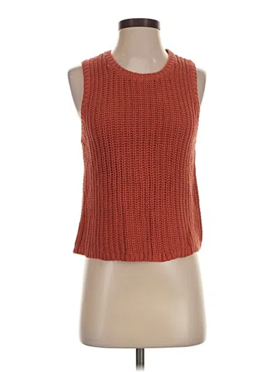 Pre-owned Old Navy Sweater Vest In Orange