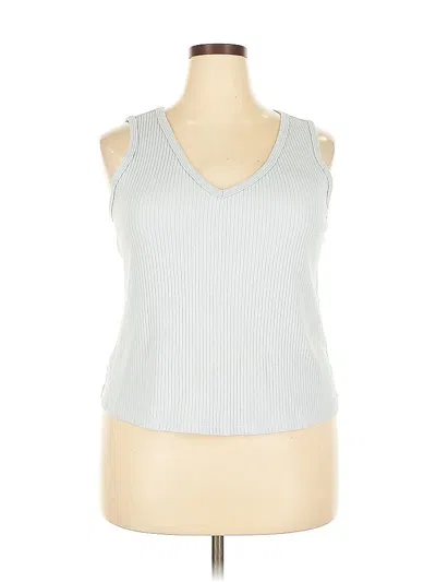 Pre-owned Old Navy Sweater Vest In Silver