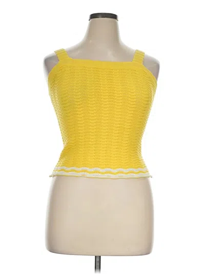Pre-owned Old Navy Sweater Vest In Yellow