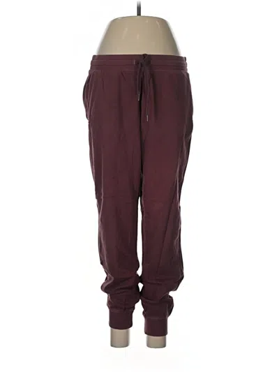 Pre-owned Old Navy Sweatpants In Burgundy
