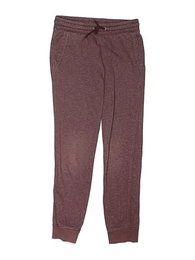 Pre-owned Old Navy Kids' Sweatpants In Burgundy