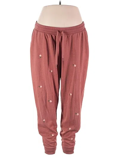 Pre-owned Old Navy Sweatpants In Burgundy