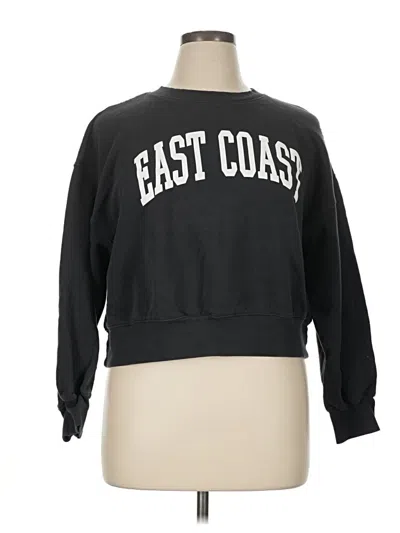 Pre-owned Old Navy Sweatshirt In Black