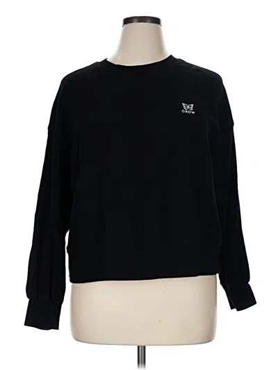 Pre-owned Old Navy Sweatshirt In Black