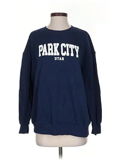 Pre-owned Old Navy Sweatshirt In Blue