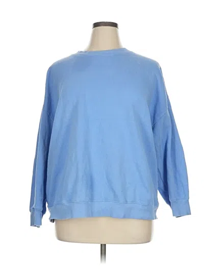 Pre-owned Old Navy Sweatshirt In Blue