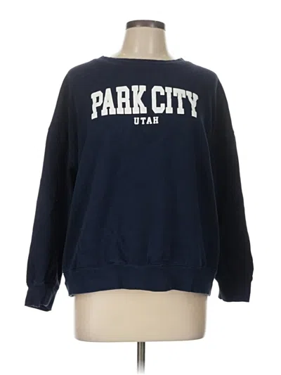 Pre-owned Old Navy Sweatshirt In Blue