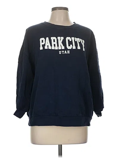 Pre-owned Old Navy Sweatshirt In Blue