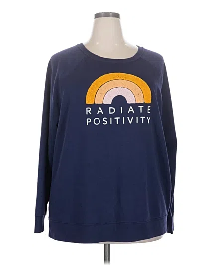 Pre-owned Old Navy Sweatshirt In Blue