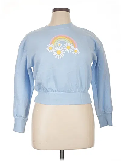Pre-owned Old Navy Sweatshirt In Blue