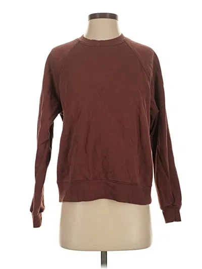 Pre-owned Old Navy Sweatshirt In Brown