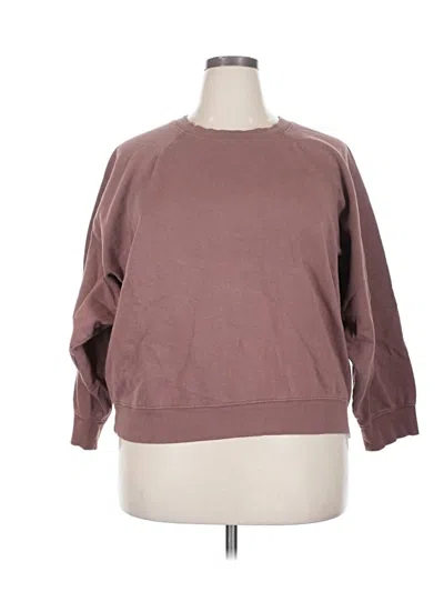 Pre-owned Old Navy Sweatshirt In Brown
