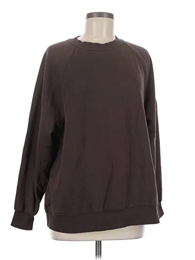Pre-owned Old Navy Sweatshirt In Brown