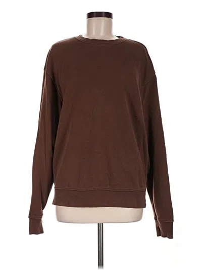 Pre-owned Old Navy Sweatshirt In Brown