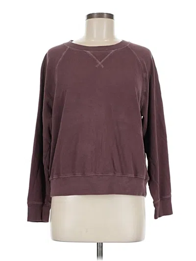 Pre-owned Old Navy Sweatshirt In Burgundy