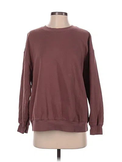 Pre-owned Old Navy Sweatshirt In Burgundy