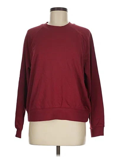 Pre-owned Old Navy Sweatshirt In Burgundy
