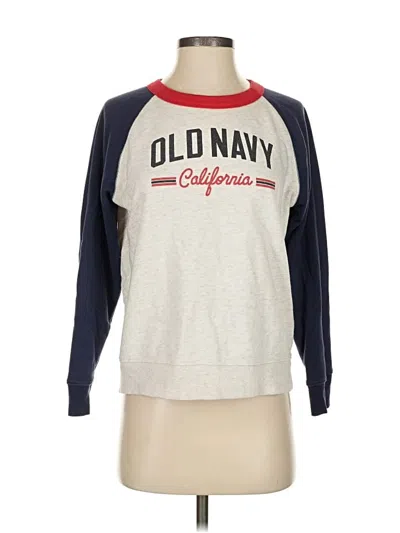 Pre-owned Old Navy Sweatshirt In Gray