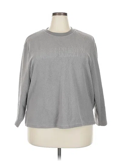 Pre-owned Old Navy Sweatshirt In Gray