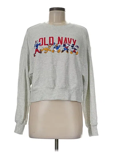 Pre-owned Old Navy Sweatshirt In Gray