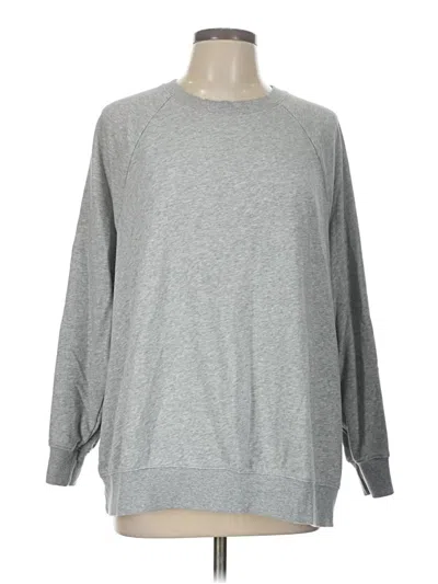 Pre-owned Old Navy Sweatshirt In Gray