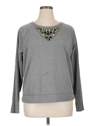 Pre-owned Old Navy Sweatshirt In Gray