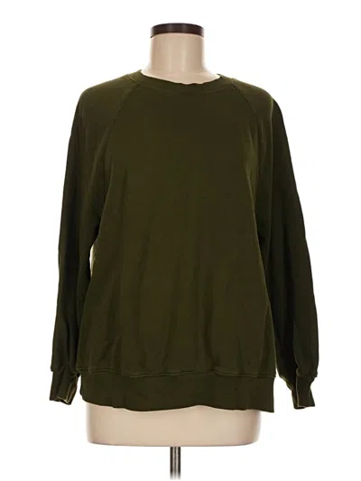 Pre-owned Old Navy Sweatshirt In Green