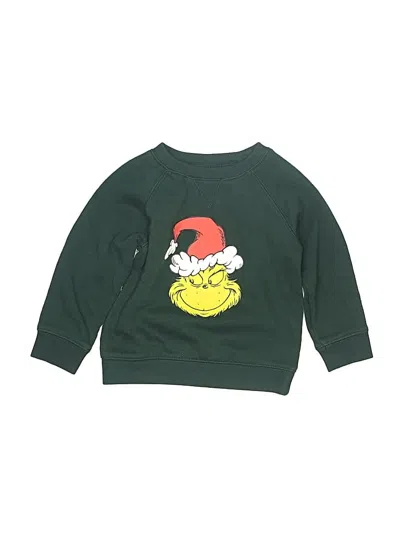Pre-owned Old Navy Kids' Sweatshirt In Green