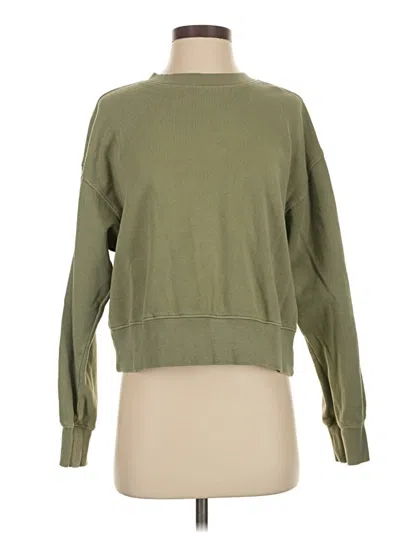 Pre-owned Old Navy Sweatshirt In Green