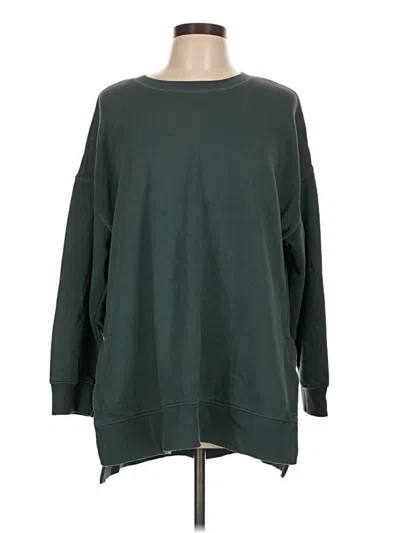 Pre-owned Old Navy Sweatshirt In Green