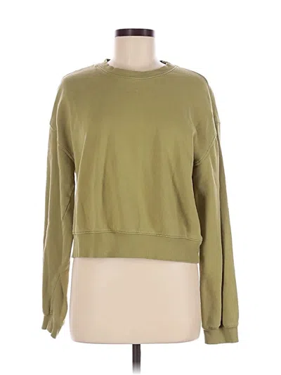 Pre-owned Old Navy Sweatshirt In Green