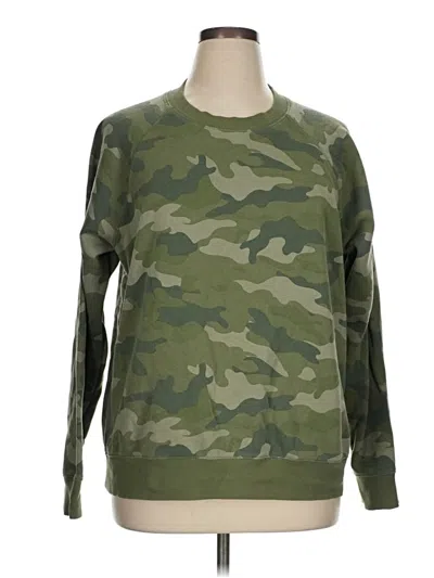 Pre-owned Old Navy Sweatshirt In Green