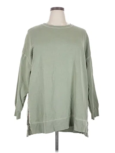 Pre-owned Old Navy Sweatshirt In Green
