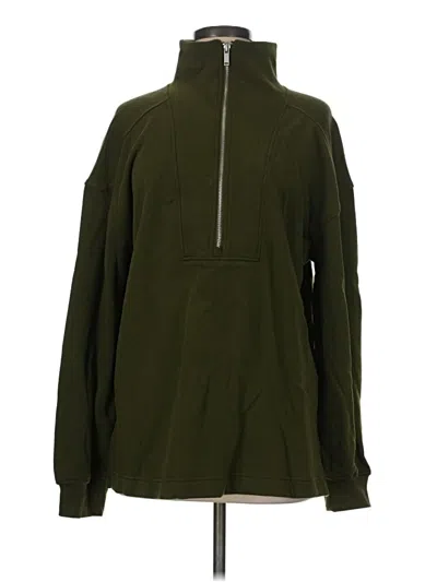 Pre-owned Old Navy Sweatshirt In Green