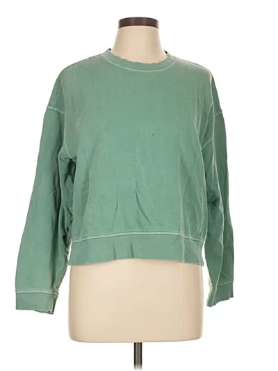 Pre-owned Old Navy Sweatshirt In Green