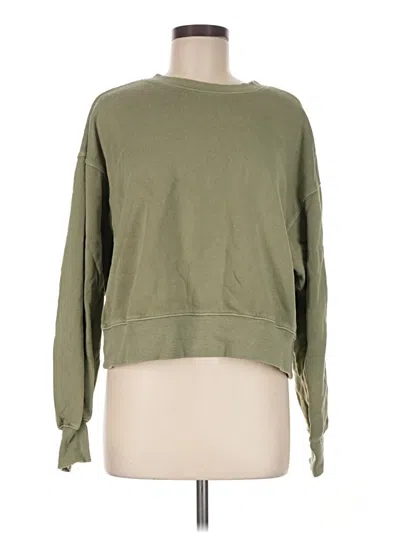 Pre-owned Old Navy Sweatshirt In Green