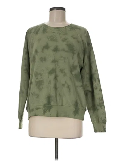 Pre-owned Old Navy Sweatshirt In Green
