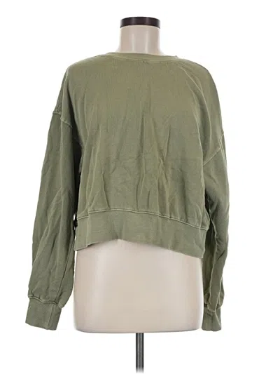 Pre-owned Old Navy Sweatshirt In Green